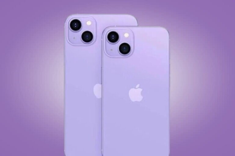  iPhone 14 màu tím