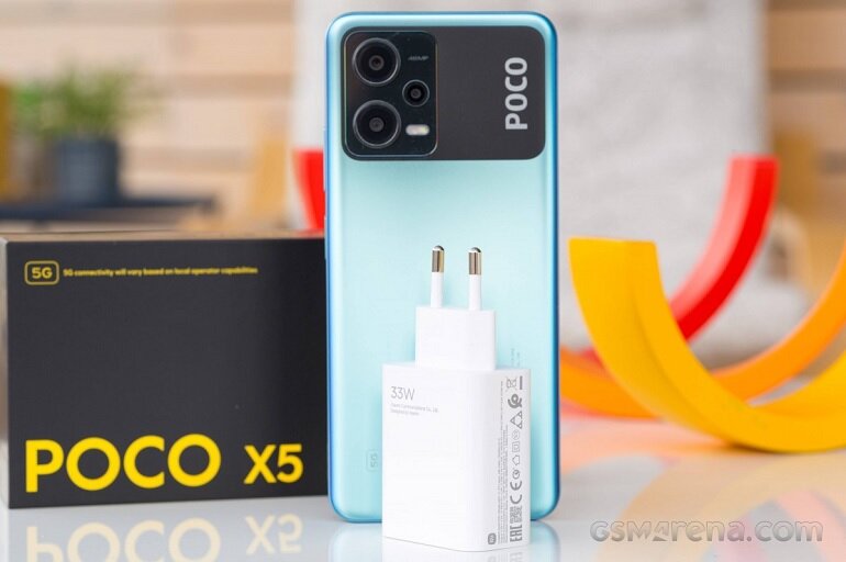 đánh giá xiaomi POCO X5 5G dung lượng pin