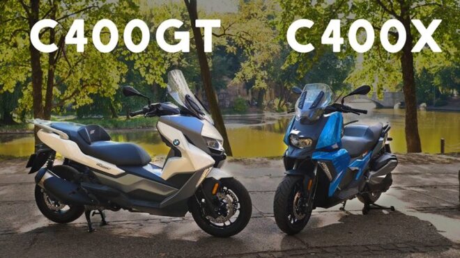 xe tay ga BMW C400X và C400GT