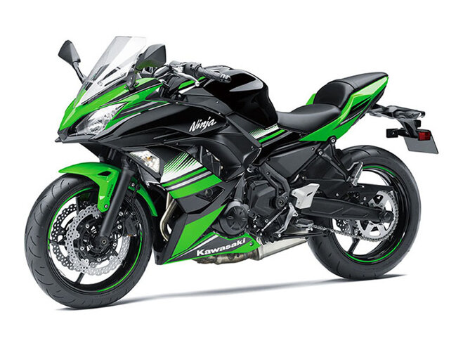 Kawasaki Ninja 650 2019 màu xanh đen nam tính