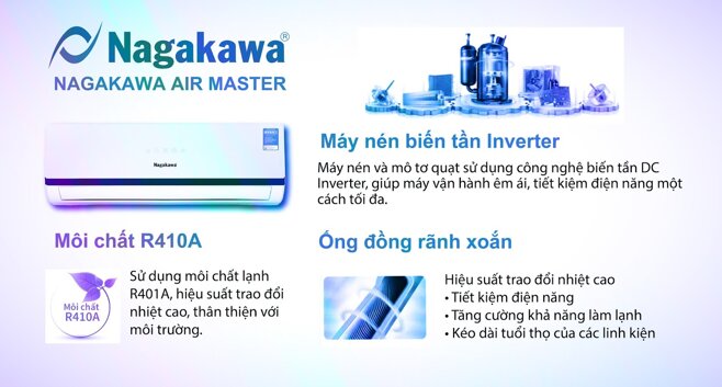 Máy lạnh Nagakawa có tốt không trong điều kiện đời sống ngày nay