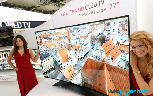 TV OLED hứa hẹn sẽ thay thế TV LED, LCD. Nguồn Internet.