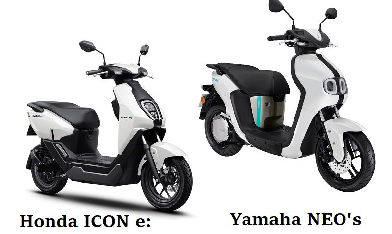 So sánh xe máy điện Honda ICON e: và Yamaha NEO's:
