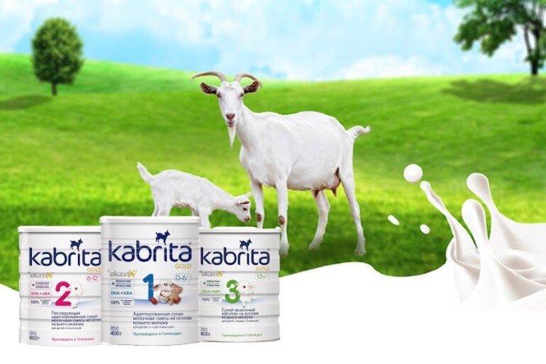Sữa bột từ sữa dê Kabrita