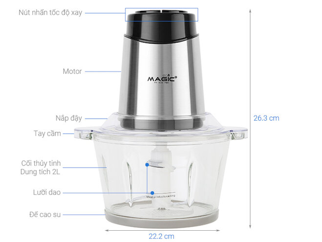 Máy xay thịt gia đình Magic Eco AC-15