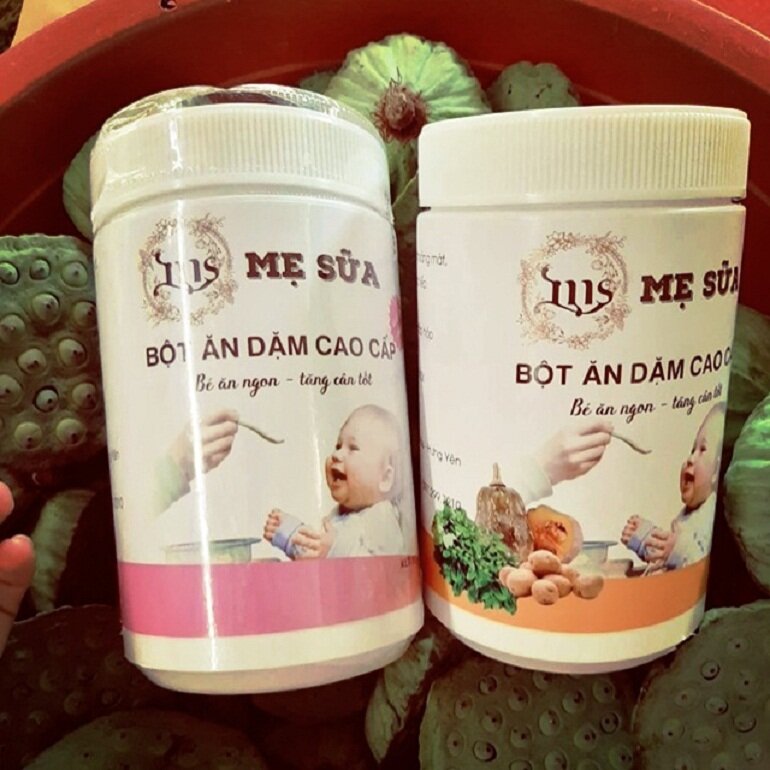 Bột ăn dặm Mẹ Sữa là thương hiệu của Việt Nam