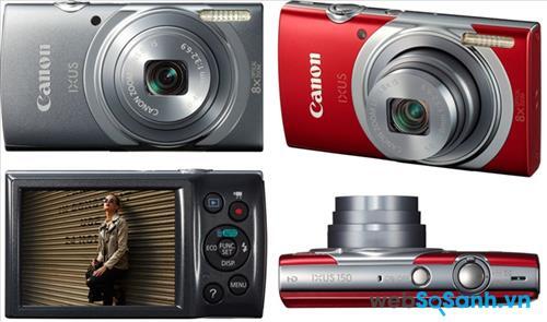 Đánh giá máy ảnh du lịch Canon IXUS 150 HS | websosanh.vn