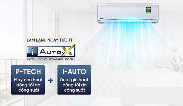 điều hòa Panasonic U9XKH-8 9000 BTU 1 chiều Inverter gas R32