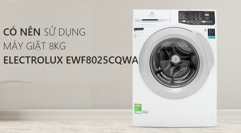 máy giặt electrolux 8kg