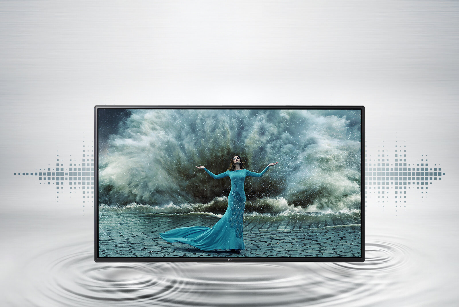 Tivi HD LG 32LH591D với thiết kế chắc chắn, cứng cáp giúp tạo điểm nhấn trong ngôi nhà của bạn