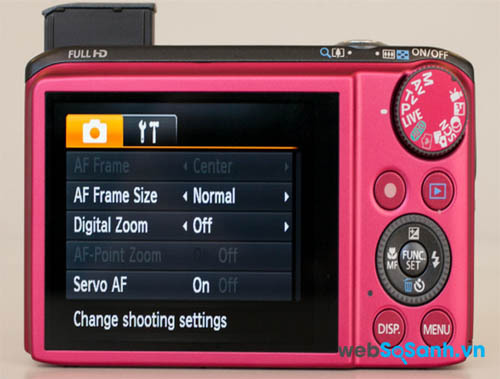 Đánh giá máy ảnh Canon PowerShot SX260 HS: máy ảnh megazoom