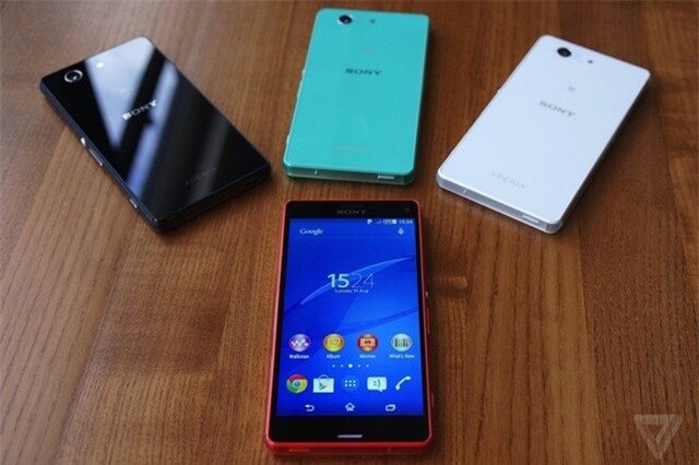 Ảnh thực tế bộ đôi Xperia Z3 và Z3 Compact vừa ra mắt
