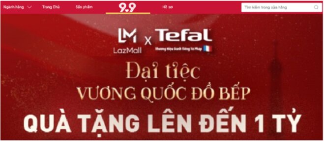 Đại tiệc vương quốc đồ bếp Tefal tặng quà lên đến 1 tỷ