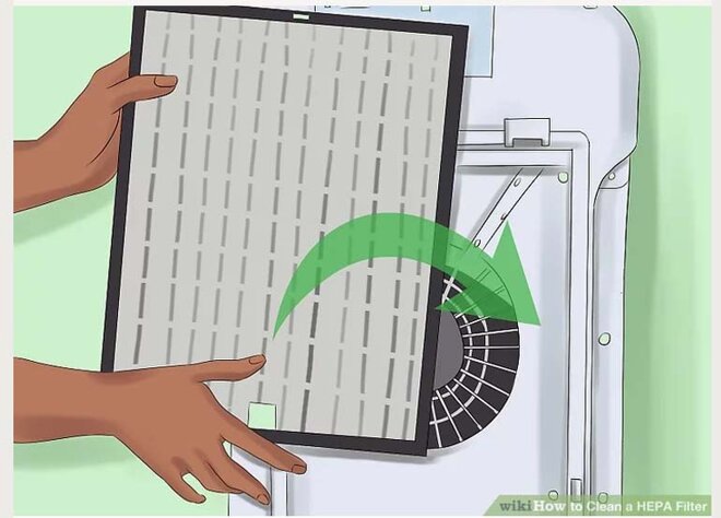 cách vệ sinh màng lọc hepa