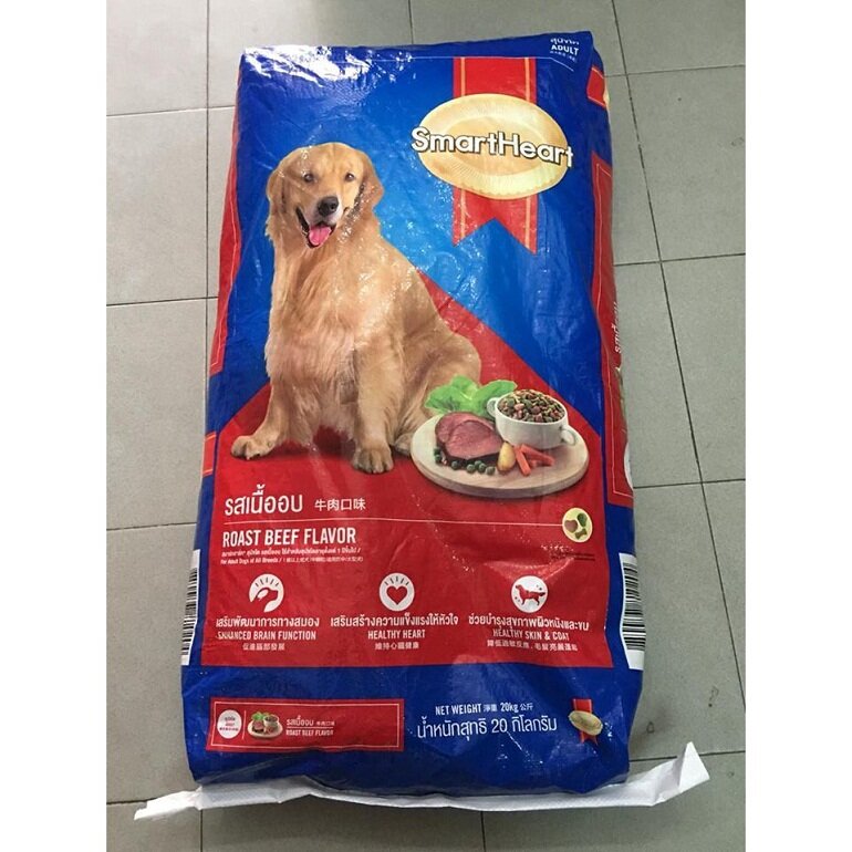 Thức ăn cho chó bao 20kg SmartHeart