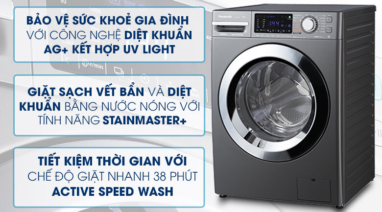 Giá máy giặt Panasonic 10kg bao nhiêu tiền?