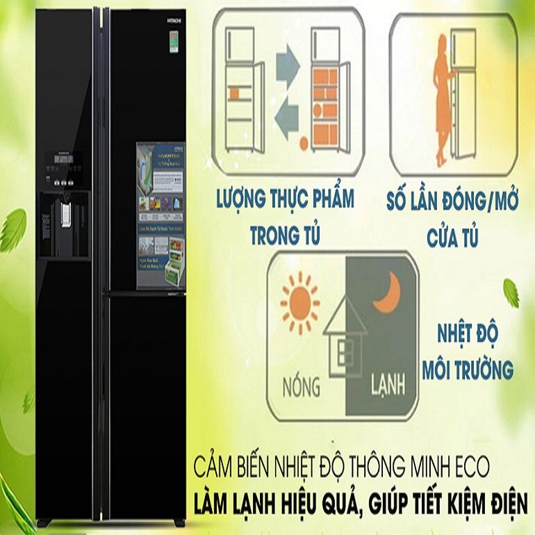 Tủ lạnh Hitachi Inverter 584 lít R-FM800GPGV2