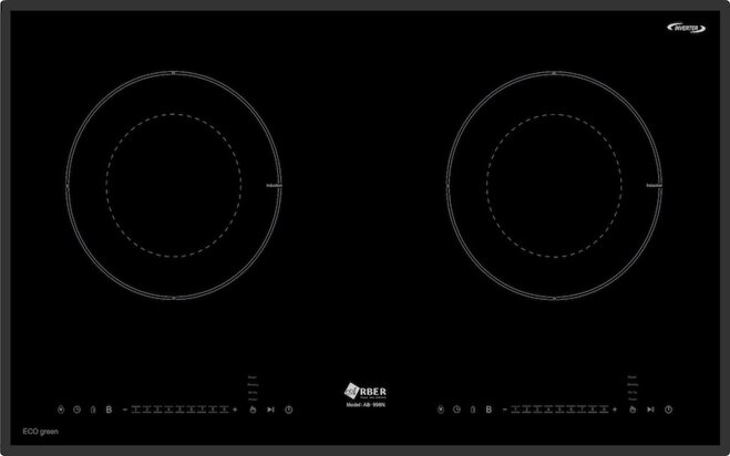 Bếp từ đôi Arber AB-998N thiết kế hiện đại, tính năng an toàn