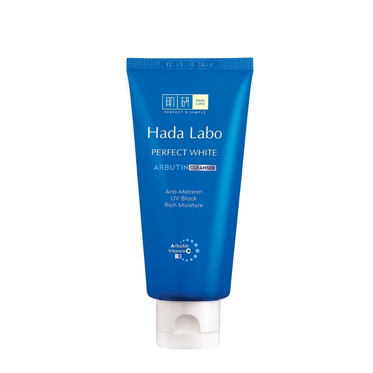 Sữa rửa mặt hada labo Perfect White Arbutin Cleanser