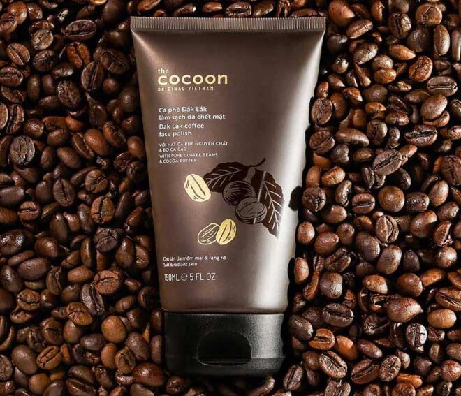 Cocoon facial scrub