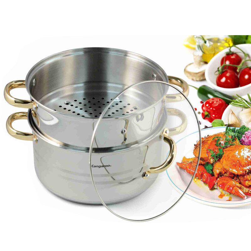 Bộ nồi hấp inox Kangaroo