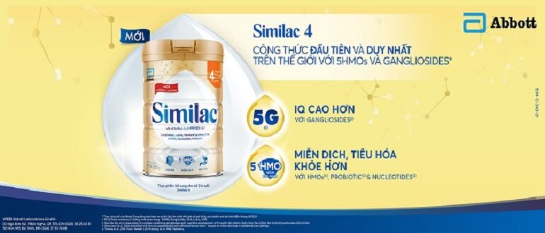 Sữa Similac HMO số 4 là lựa chọn hoàn hảo cho bé