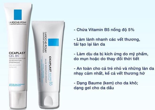 Kem dưỡng ẩm B5 La Roche Posay Cicaplast Baume B5