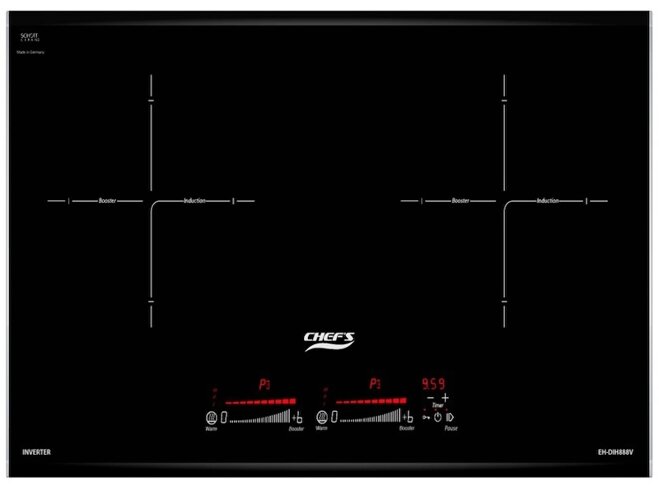 Bếp từ âm 2 vùng nấu Chefs EH-DIH888V