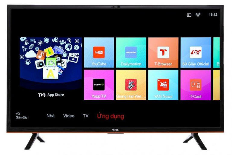 Smart Tivi Sony 32 inch 32W610G chạy trên nền tảng hệ điều hành Linux hiện đại.