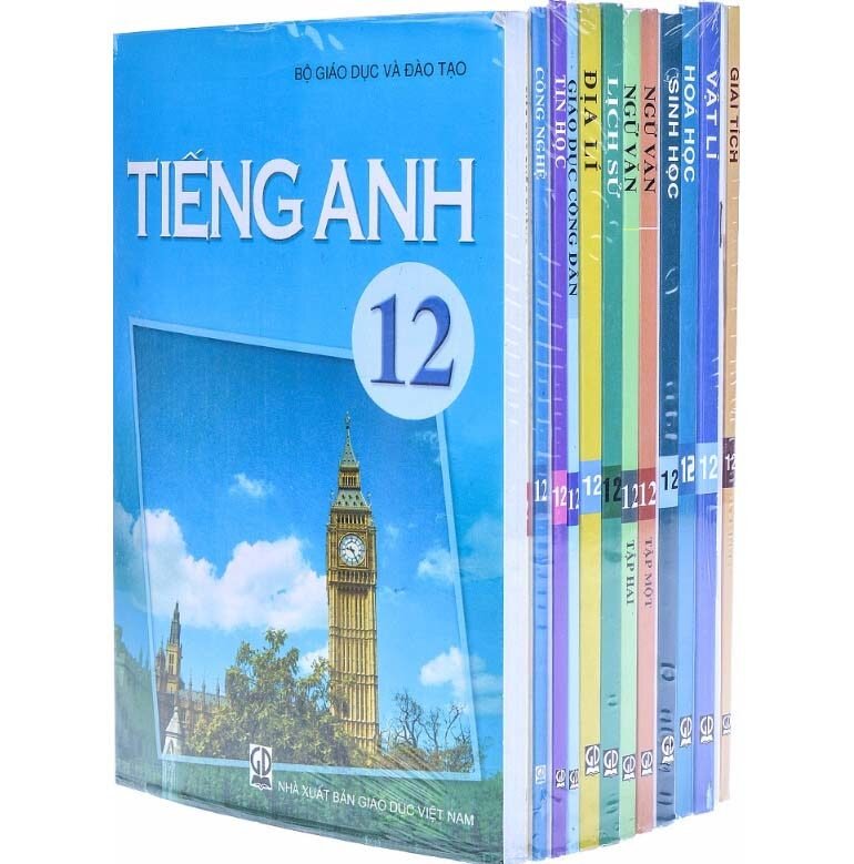 Sách giáo khoa lớp 12 năm học 2019-2020