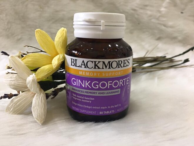 Thuốc tăng cường trí nhớ Blackmores Ginkgo Forte