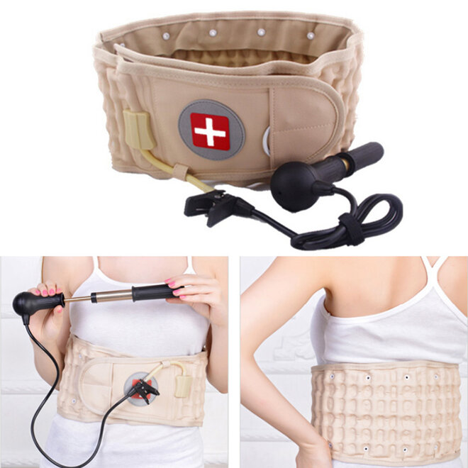  Đai hơi kéo giãn cột sống Lumbar Traction Belt CR-801