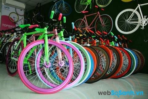 Bạn cũng có thể đặt mua xe đạp fixed gear từ nước ngoài