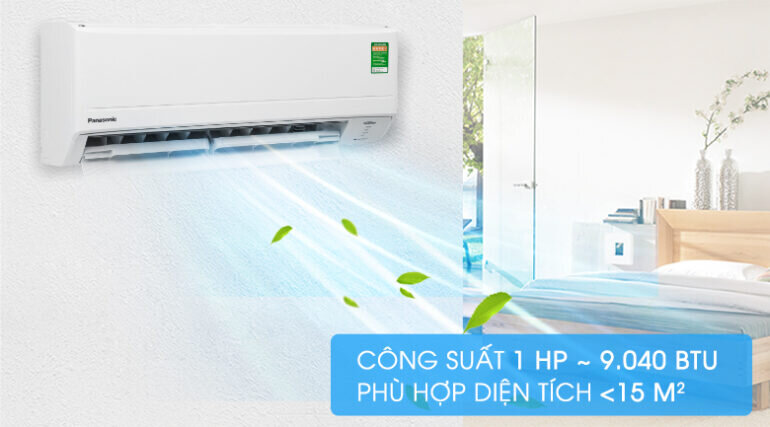 Điều hòa 9000btu lắp cho phòng bao nhiêu m2?