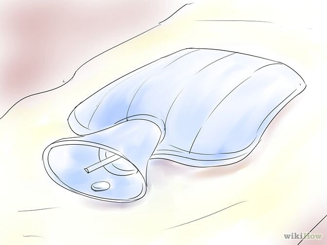 Sử dụng thiết bị làm ấm cơ thể trước khi ngủ.
