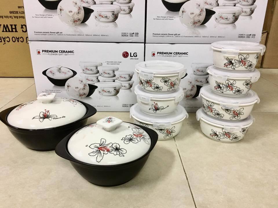Bộ nồi đất tráng men tinh tế Dong Hwa CS234 được nhiều gia đình tin dùng hiện nay