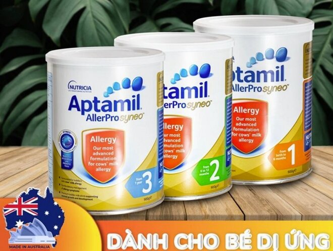 Các loại sữa Aptamil Allerpro Syneo