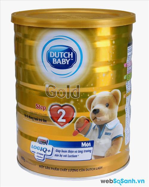 Sữa bột Dutch Lady Cô gái Hà Lan Gold Step 2 