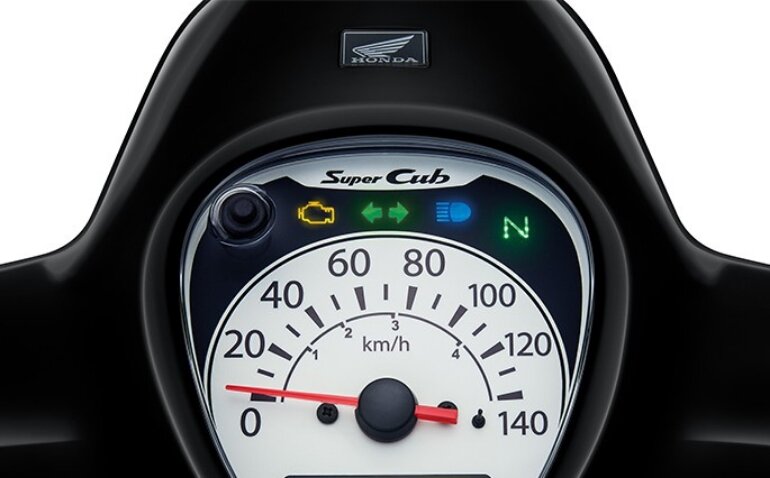 Super cub nhập khẩu thái lan thiết kế cụm đồng hồ