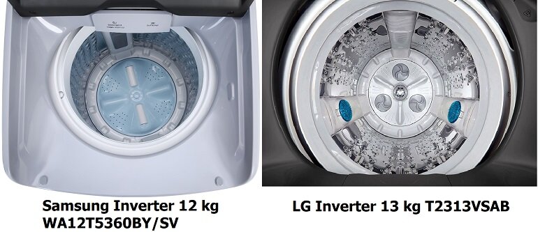 So sánh 2 máy giặt cửa trên trong tầm giá 8 triệu