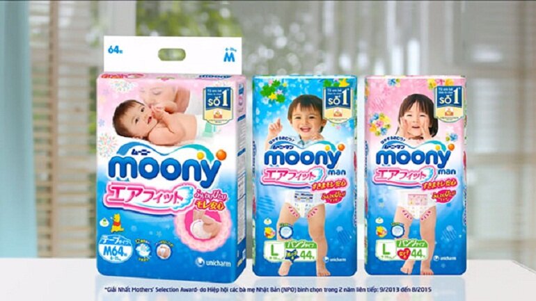 Bỉm Moony có tốt không là băn khoăn của rất nhiều mẹ