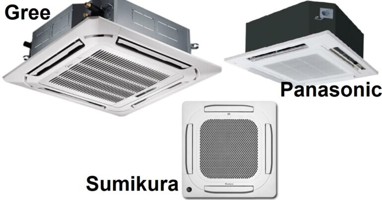So sánh về thương hiệu, nguồn gốc xuất xứ điều hòa âm trần các hãng Sumikura, Gree và Panasonic
