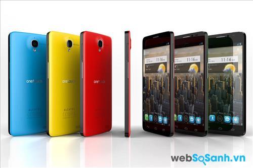Điện thoại Alcatel Onetouch Idol 2 có thiết kế trẻ trung Điện thoại Alcatel Onetouch Idol 2 có thiết kế trẻ trung