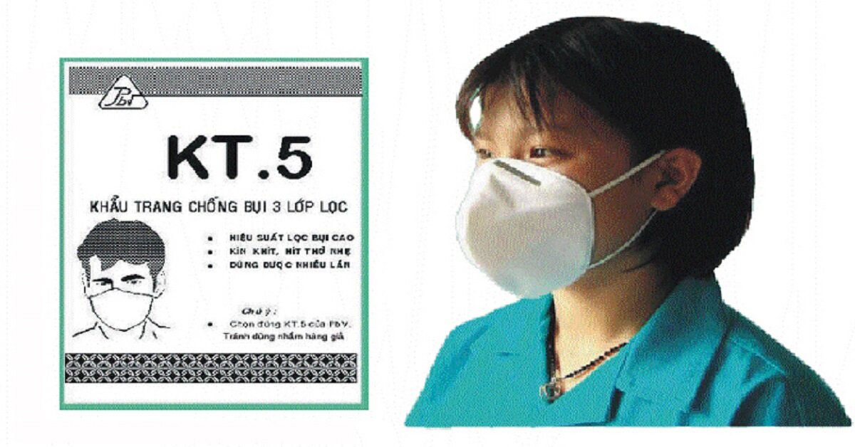 khẩu trang kt5 3 lớp lọc