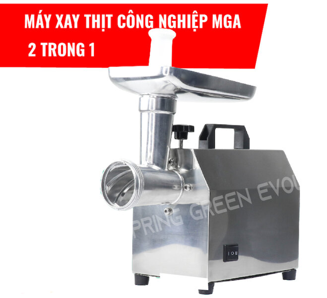 Máy xay thịt công nghiệp MGA 2 trong 1