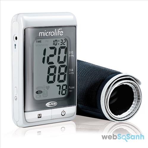 Cách sử dụng máy đo huyết áp Microlife