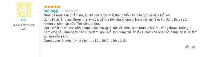 Đánh giá trải nghiệm của người sử dụng trước