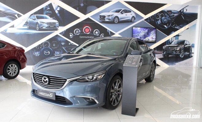 Xe Mazda 6 được trưng bày