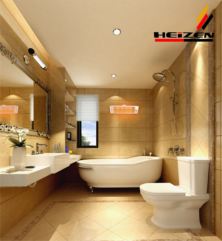 Đèn sưởi Heizen HE-IT610 với thiết kế hiện đại