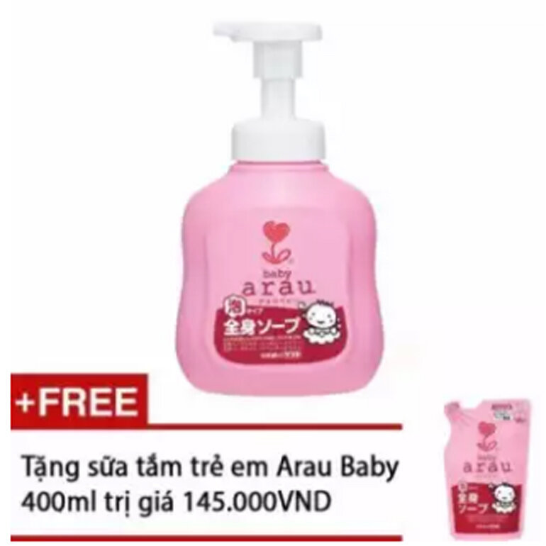 sữa tắm Arau Baby 